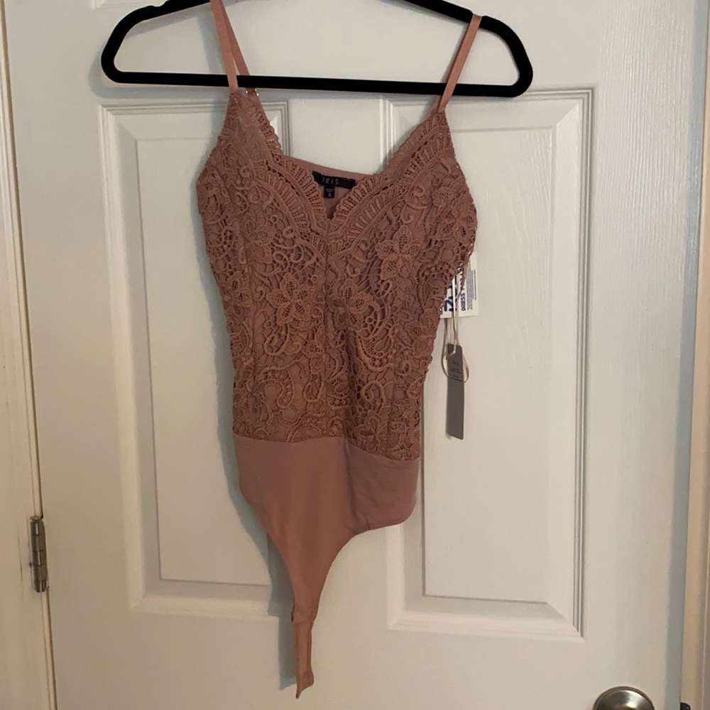 Pink bodysuit